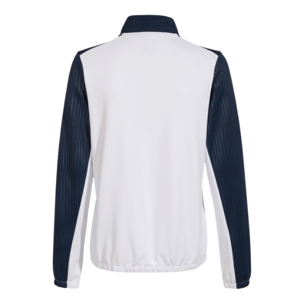 Lansdowne Tennis Club MONTREAL Women's Full Zip Sweatshirt White/Navy